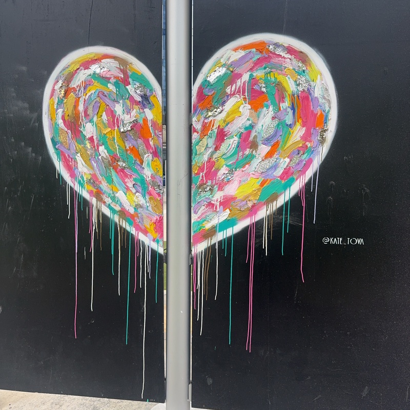 mural in San Francisco by artist Kate Tova.