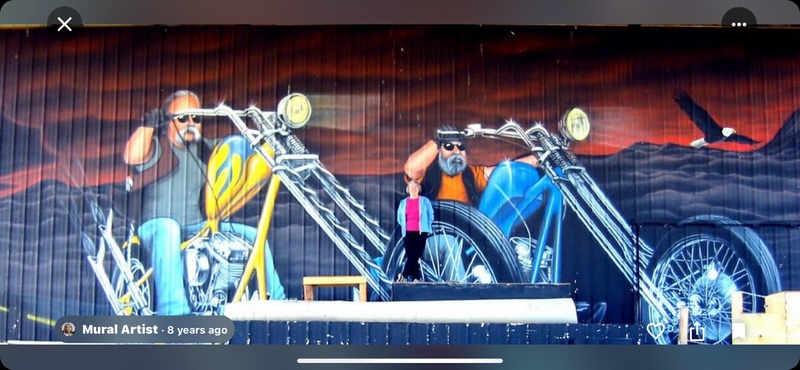 mural in  by artist Kyle Holbrook.