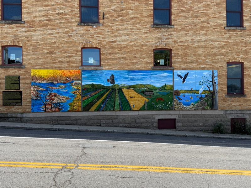 mural in Savannah by artist unknown.