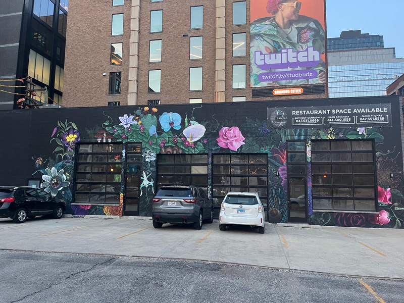 mural in Chicago by artist unknown.