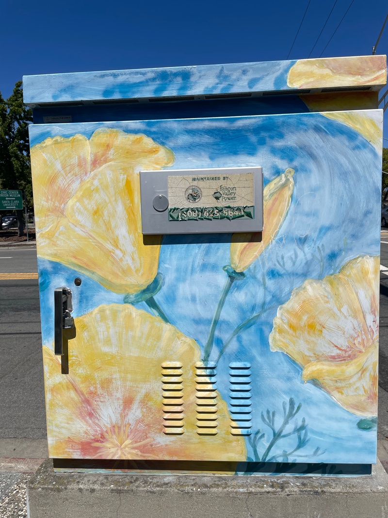mural in Santa Clara by artist unknown.