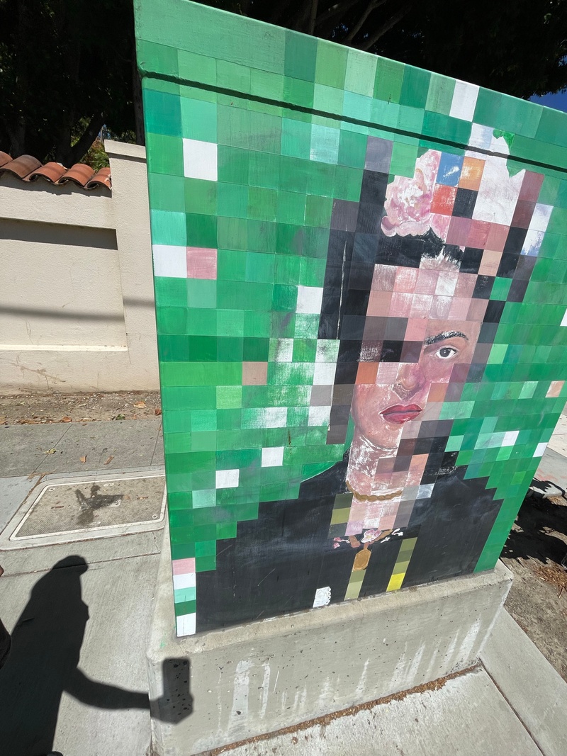 mural in Santa Clara by artist unknown.