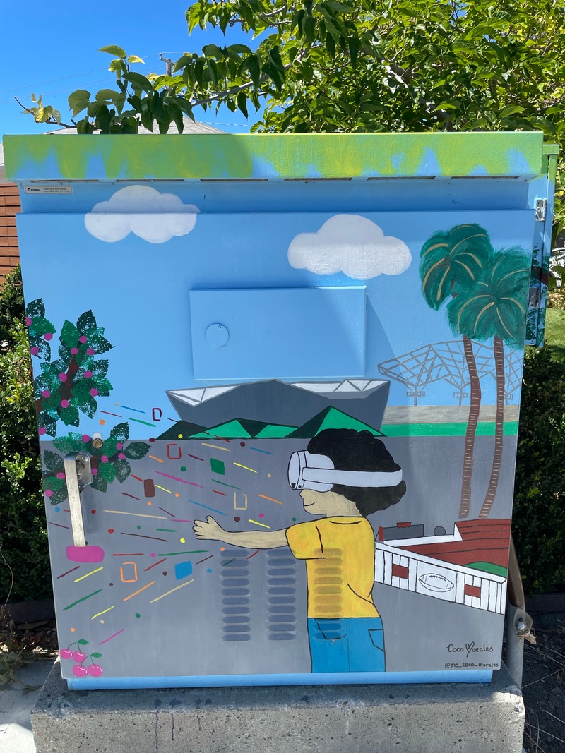 mural in Santa Clara by artist unknown.