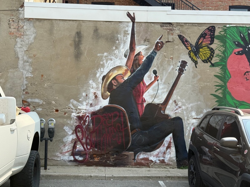 mural in Chatham-Kent by artist unknown.