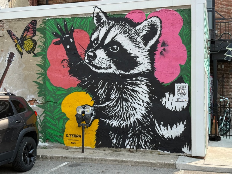mural in Chatham-Kent by artist unknown.