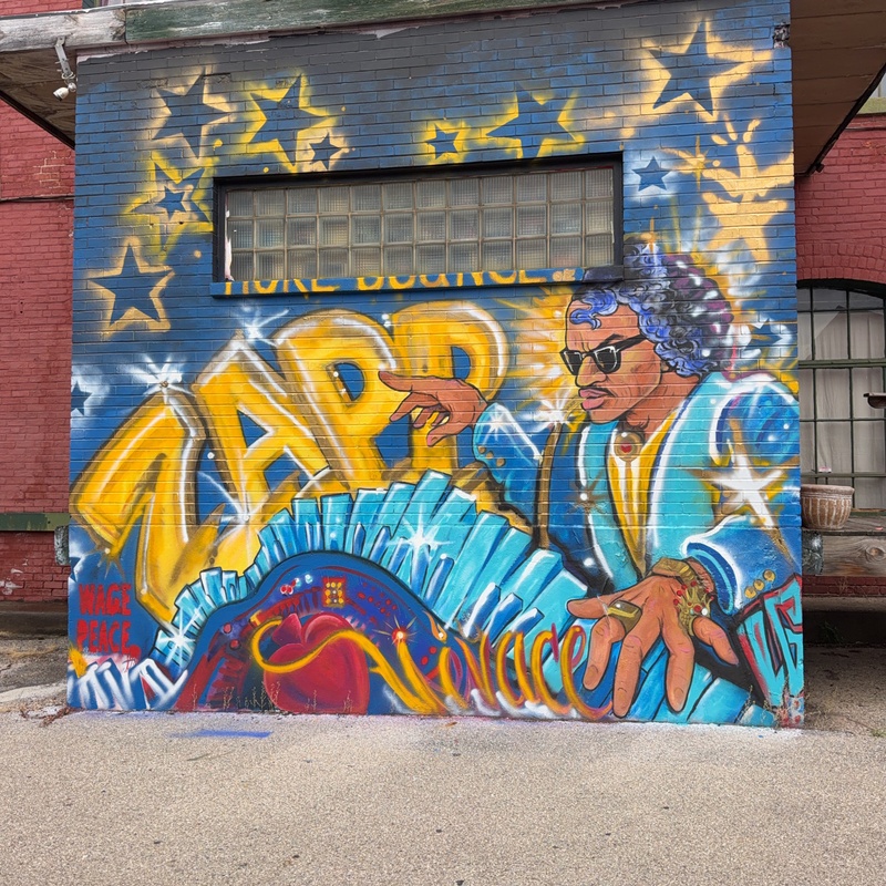 mural in Dayton by artist unknown.