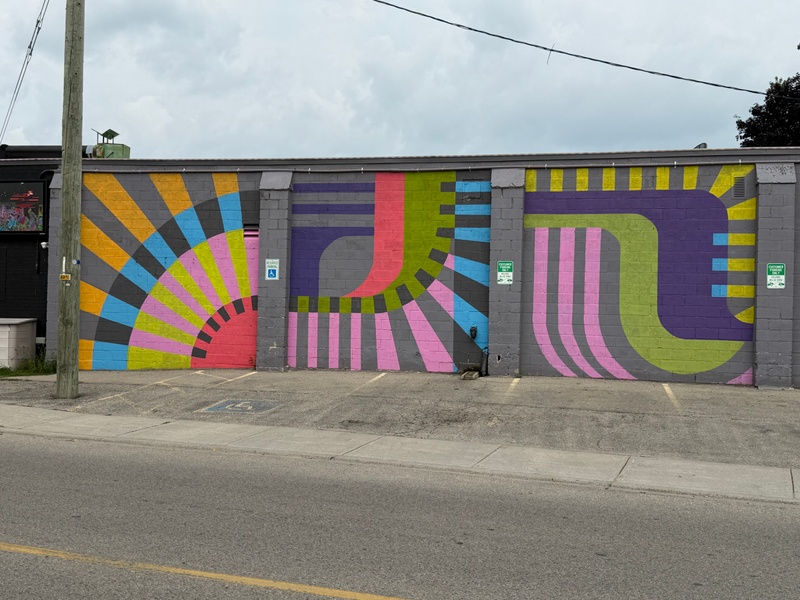mural in Ingersoll by artist unknown.