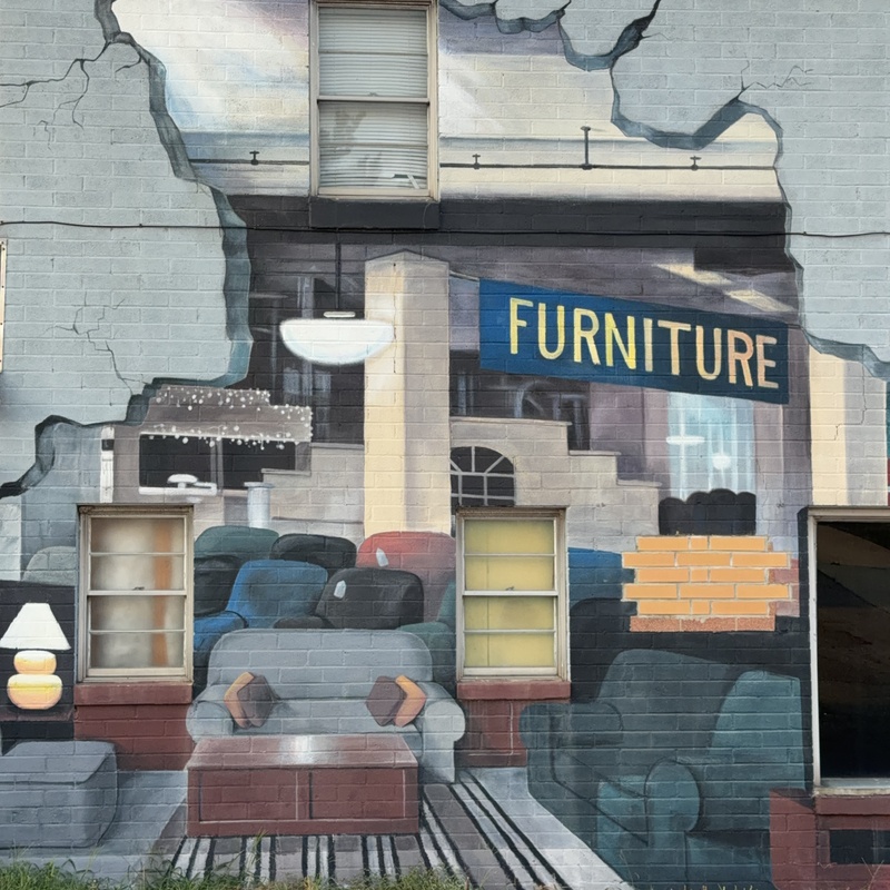 mural in Richmond by artist unknown.