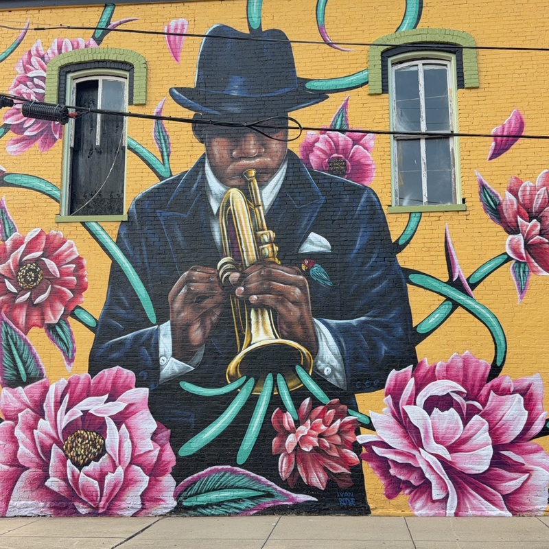 mural in Richmond by artist unknown.