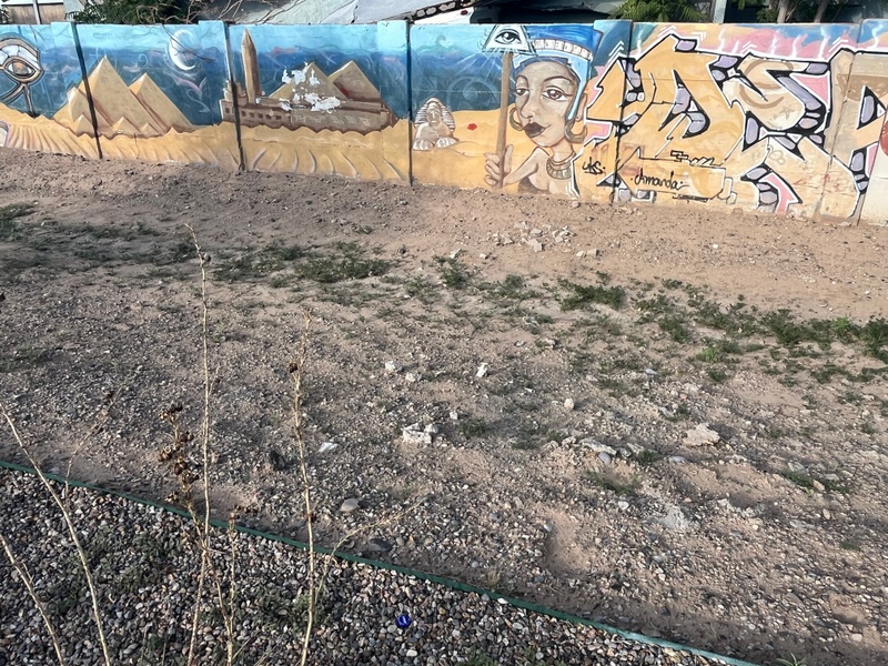 mural in Albuquerque by artist unknown.
