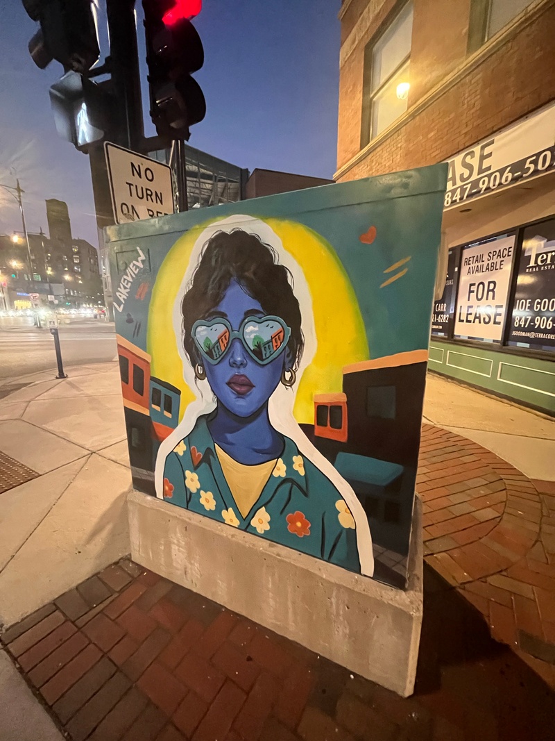mural in Chicago by artist Gabi Bozeman.
