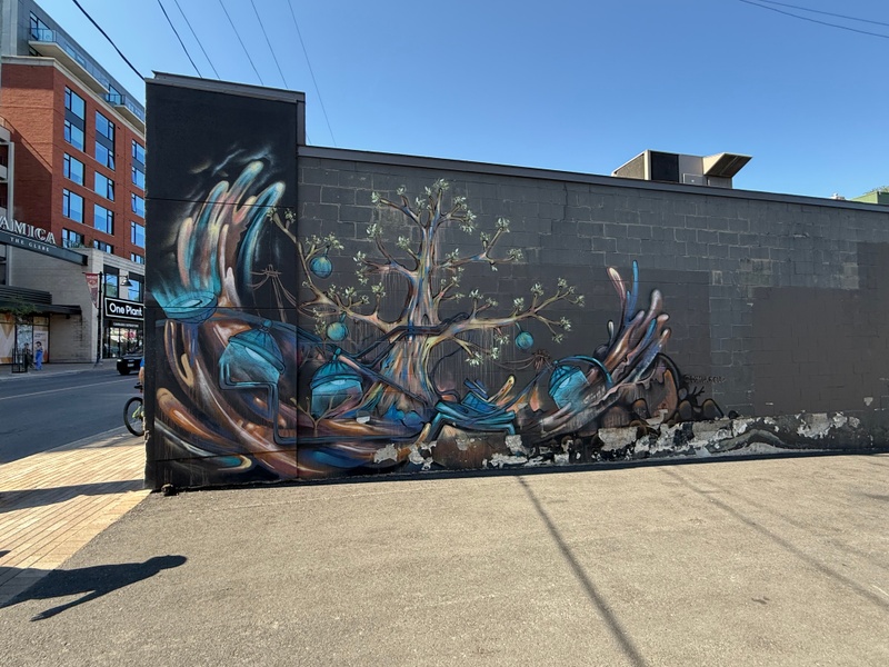 mural in Ottawa by artist Dominic Laporte.