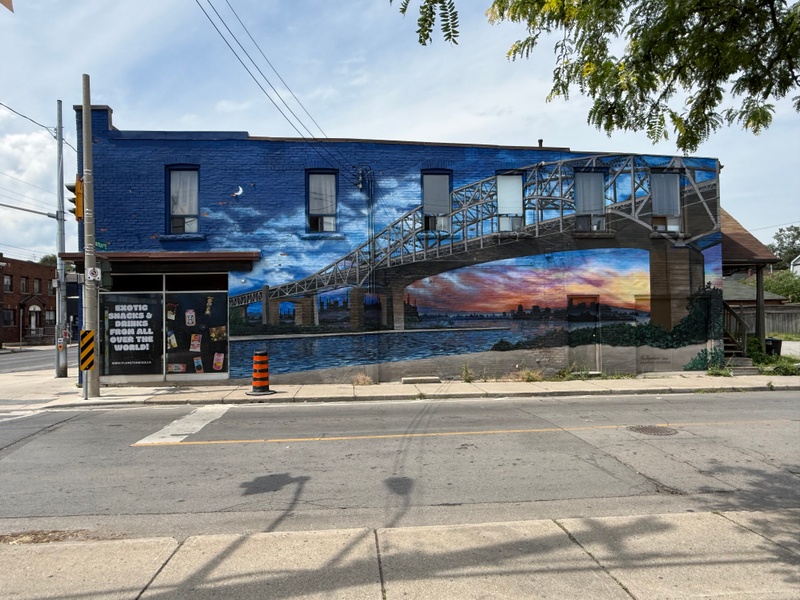 mural in Hamilton by artist unknown.