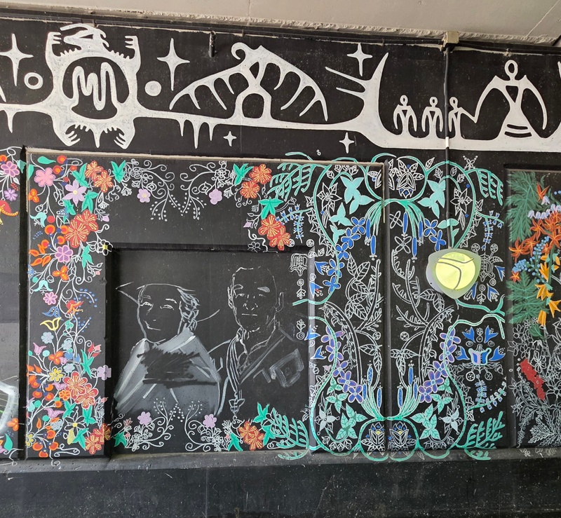 mural in Toronto by artist unknown.