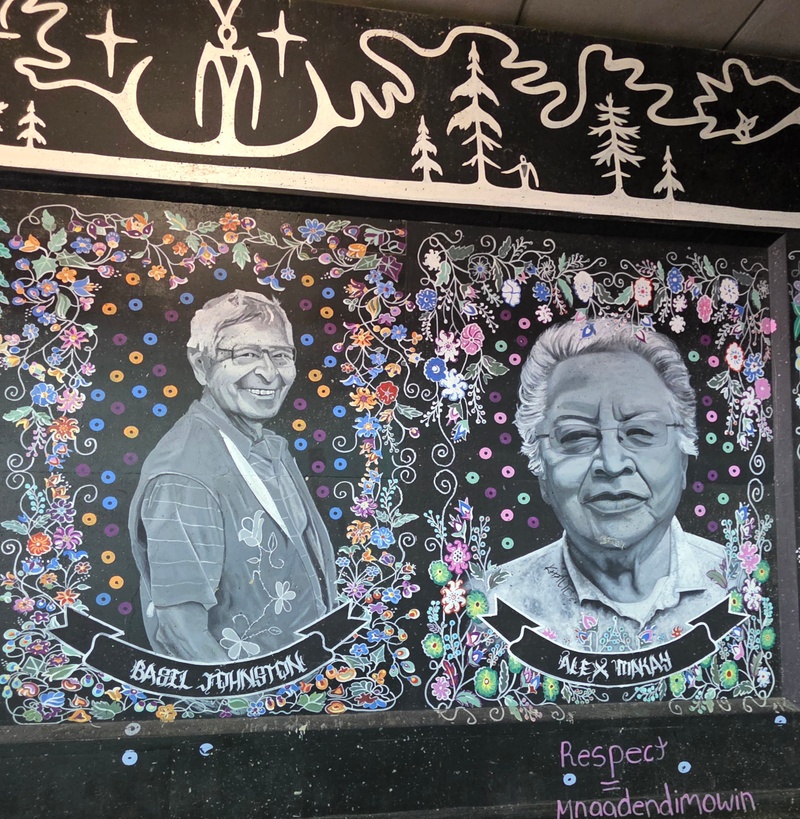 mural in Toronto by artist unknown.