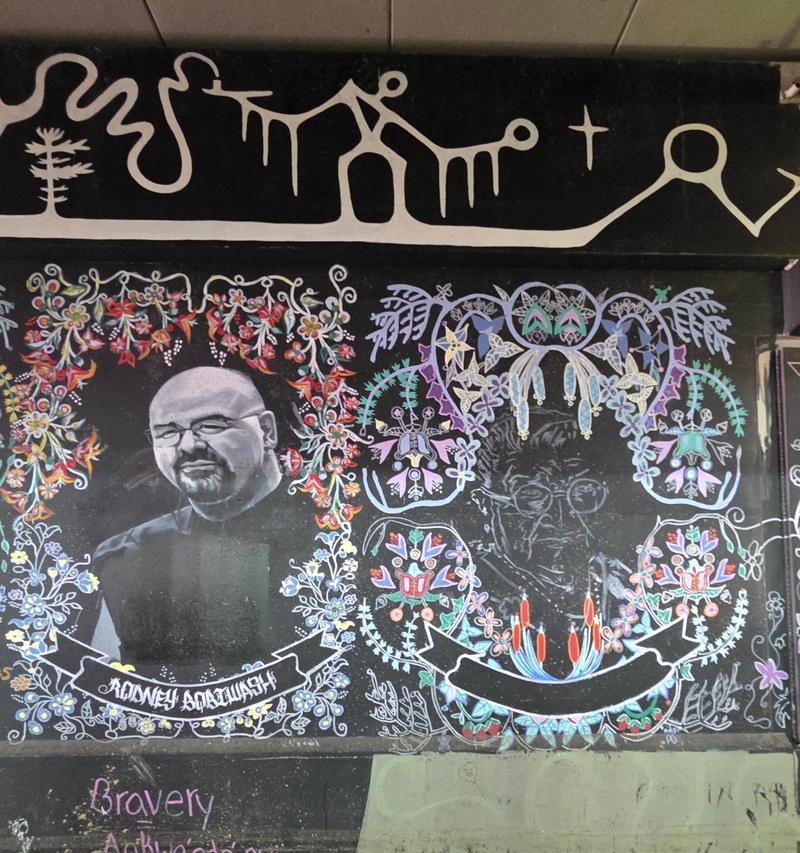 mural in Toronto by artist unknown.