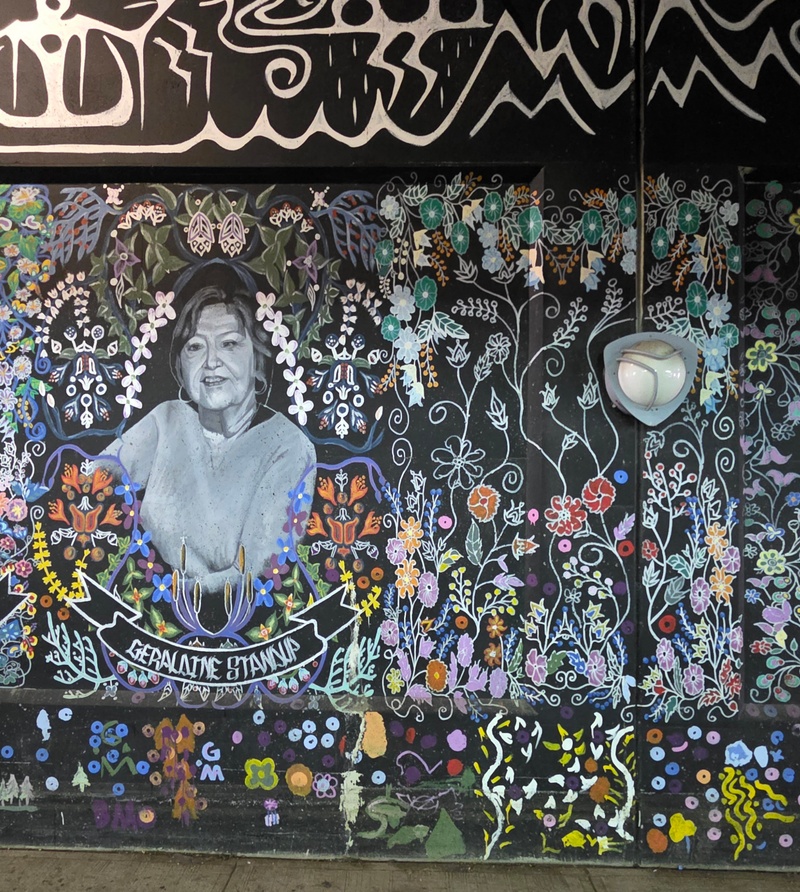 mural in Toronto by artist unknown.