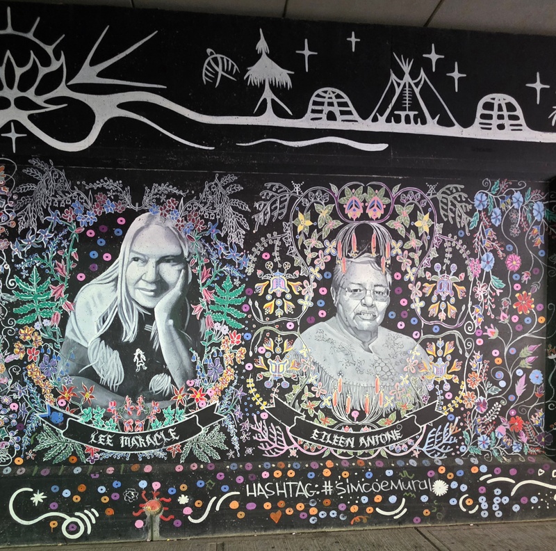 mural in Toronto by artist unknown.