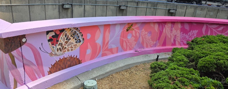 mural in Toronto by artist unknown.