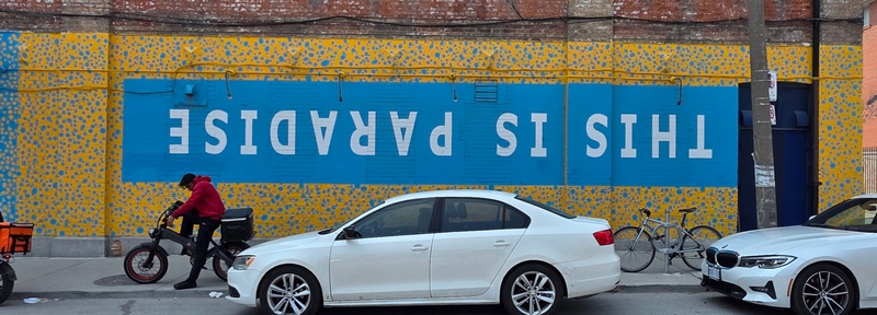 mural in Toronto by artist unknown.