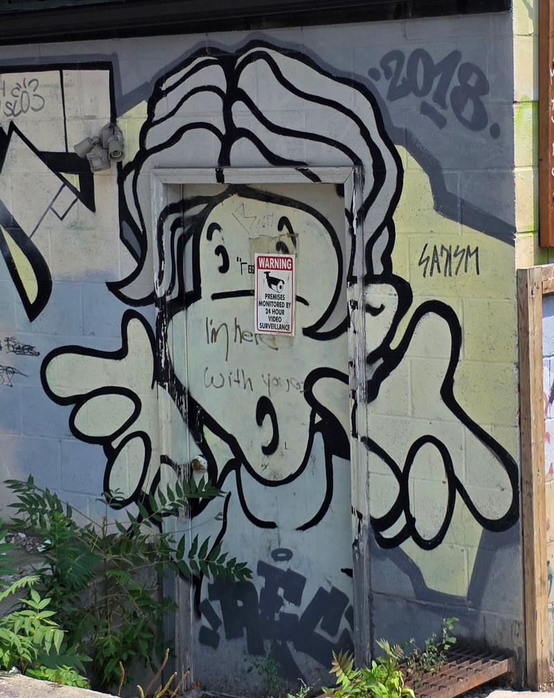 mural in Toronto by artist unknown.