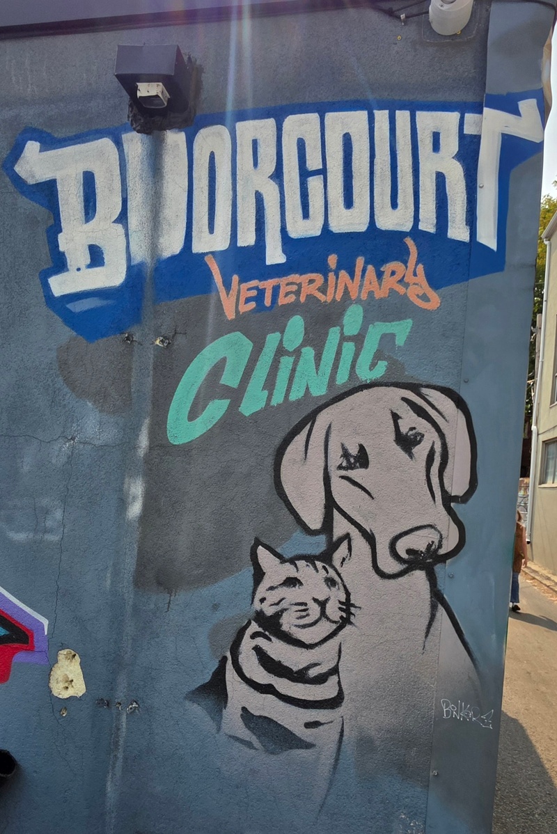 mural in Toronto by artist unknown.