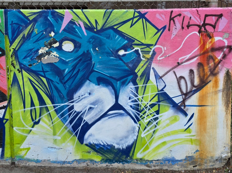 mural in Toronto by artist unknown.