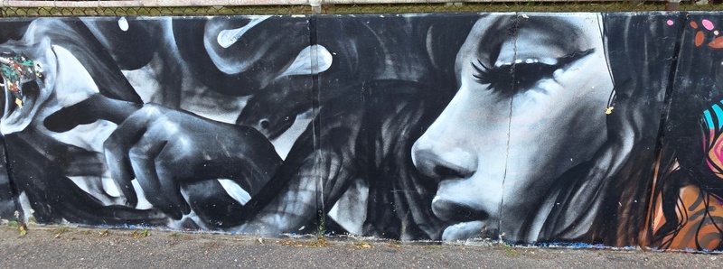 mural in Toronto by artist unknown.