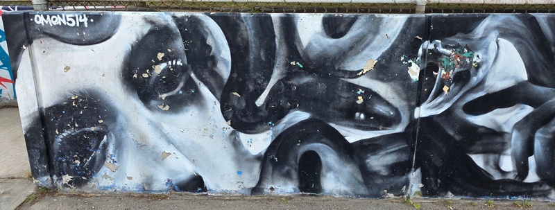 mural in Toronto by artist unknown.