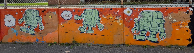mural in Toronto by artist unknown.