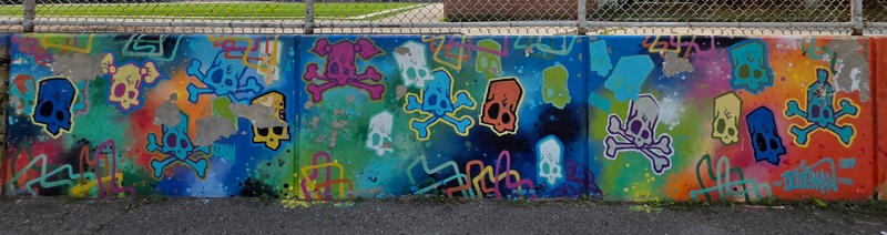 mural in Toronto by artist unknown.