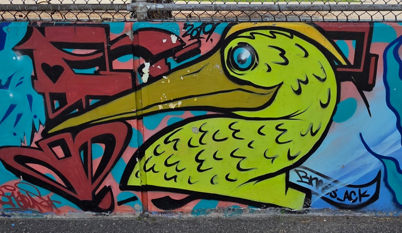 mural in Toronto by artist unknown.