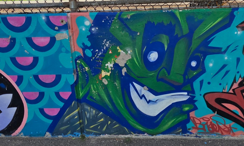 mural in Toronto by artist unknown.