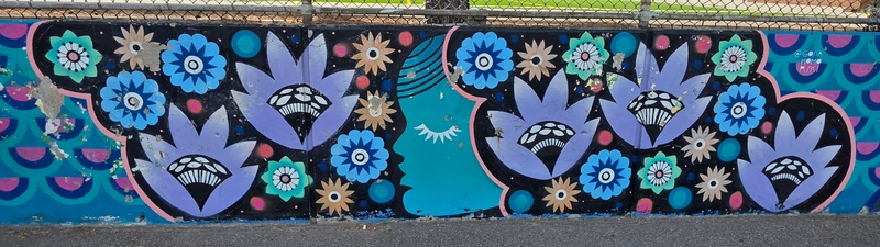 mural in Toronto by artist unknown.