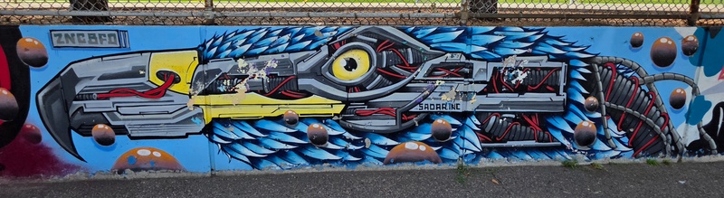 mural in Toronto by artist unknown.