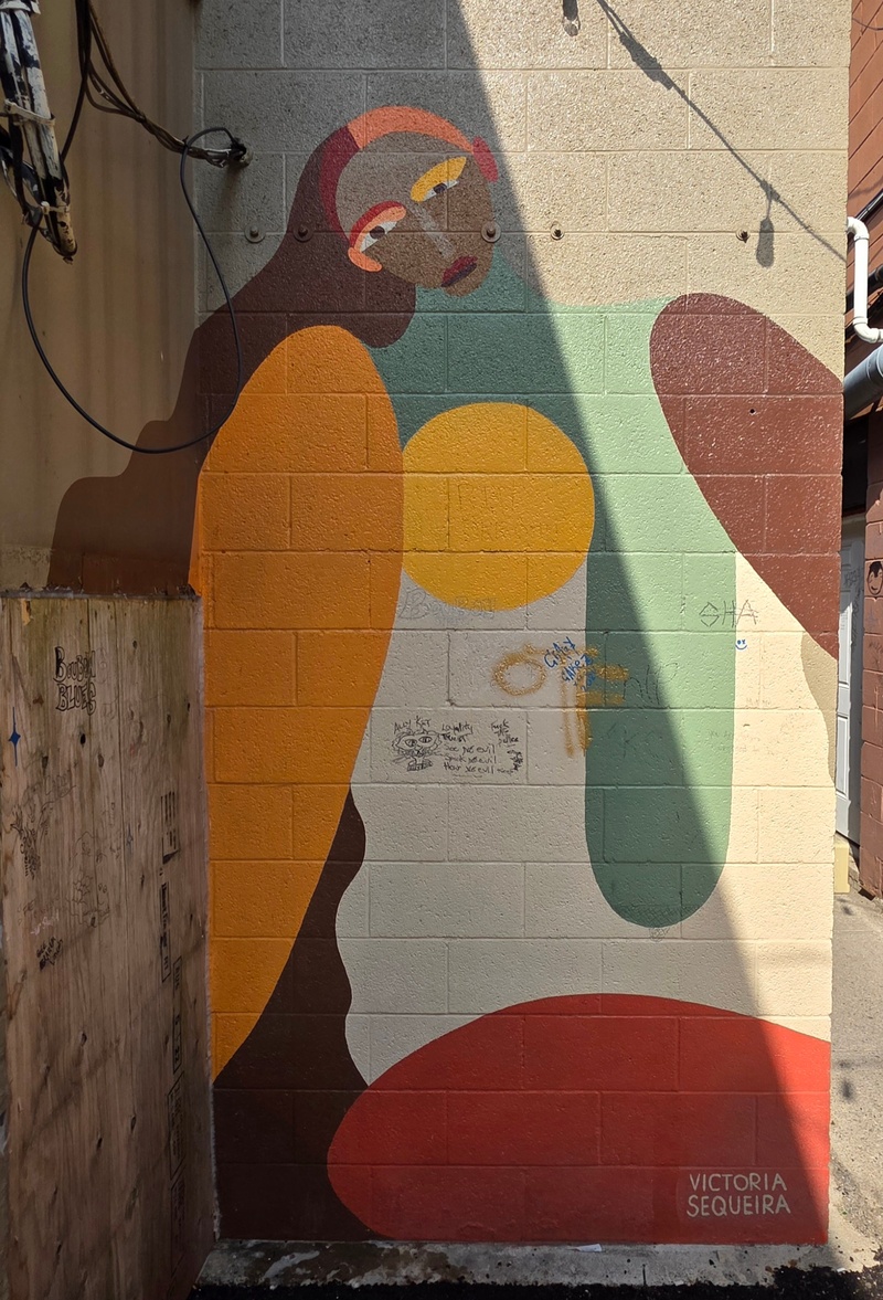 mural in Cambridge by artist unknown.