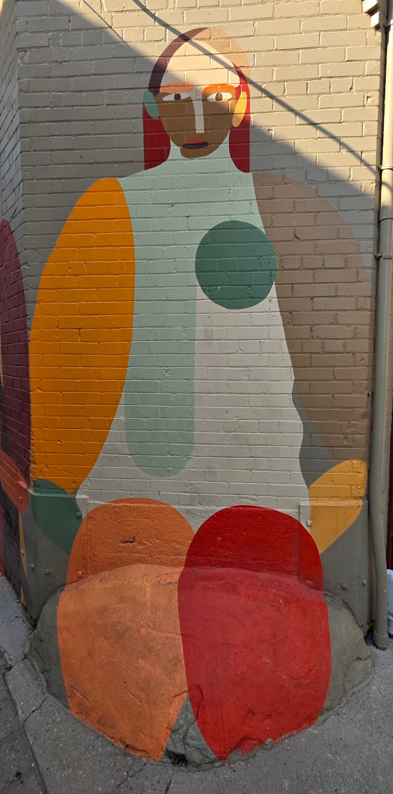 mural in Cambridge by artist unknown.
