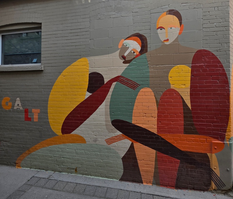 mural in Cambridge by artist unknown.