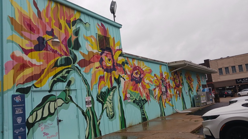mural in Rockton by artist Lisa Frost.