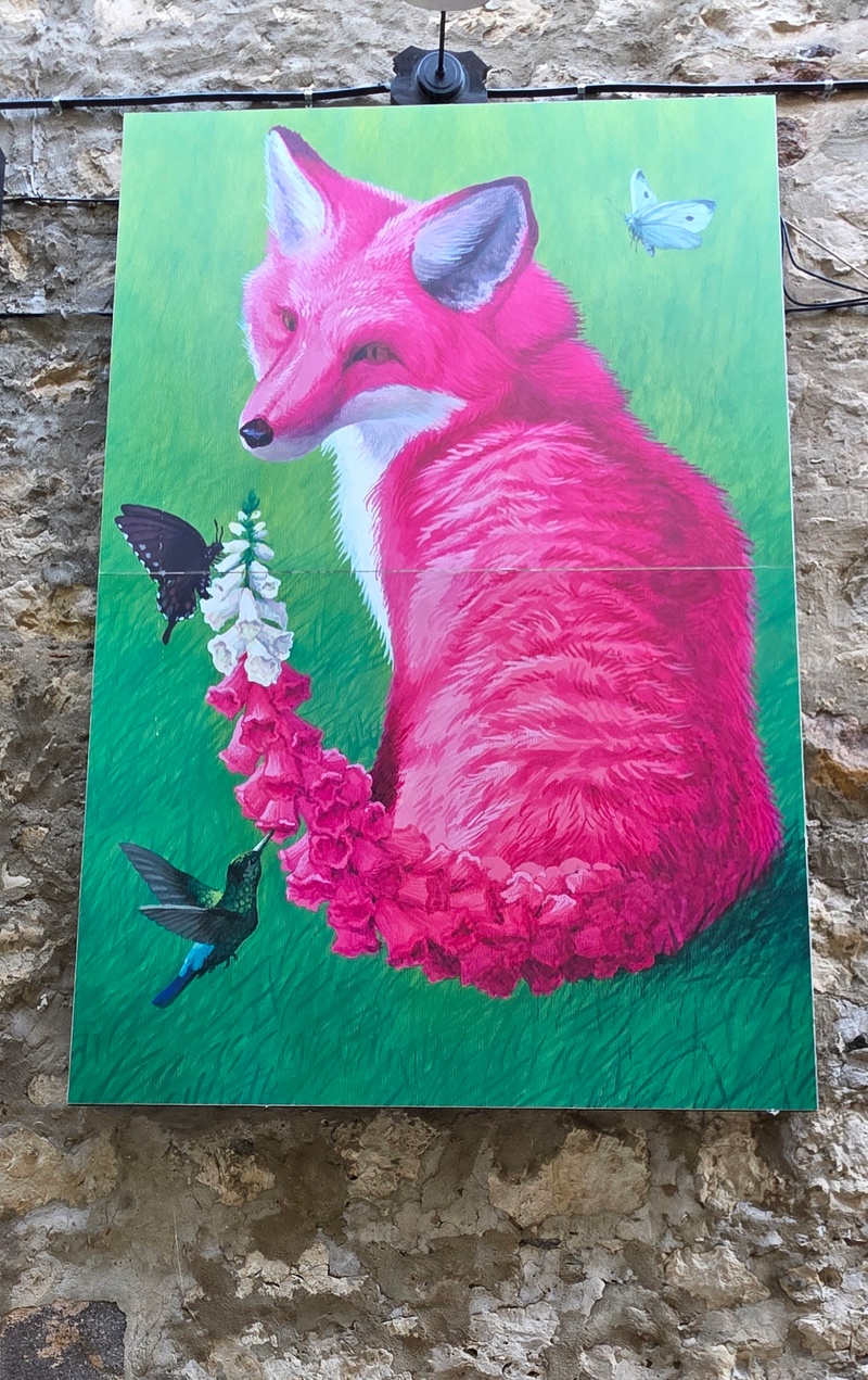 mural in Cambridge by artist unknown.