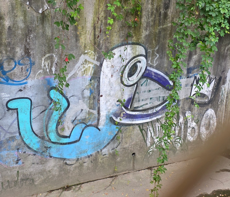mural in Kitchener by artist unknown.