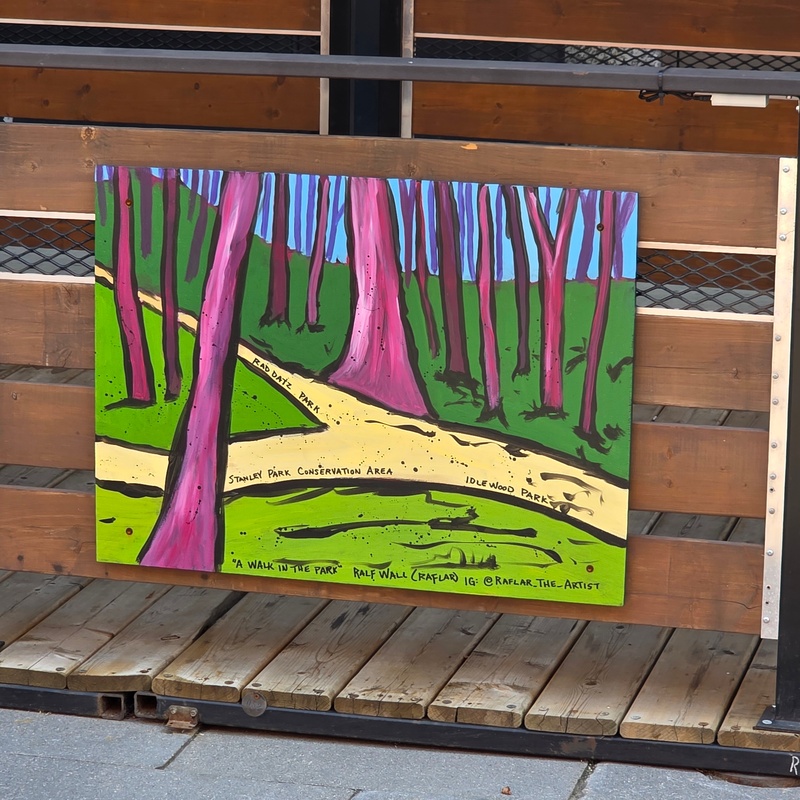 mural in Kitchener by artist unknown.