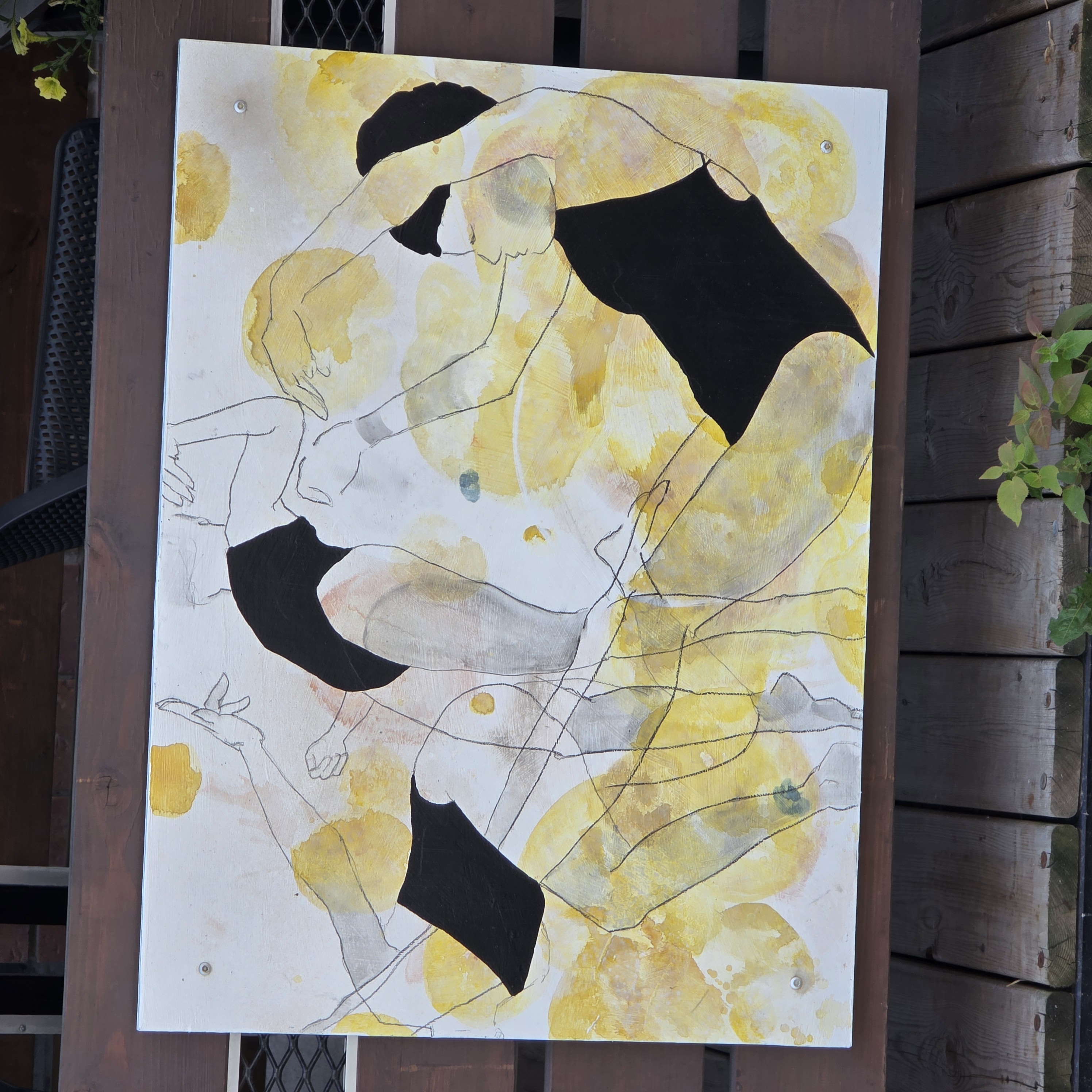 mural in Kitchener by artist unknown.