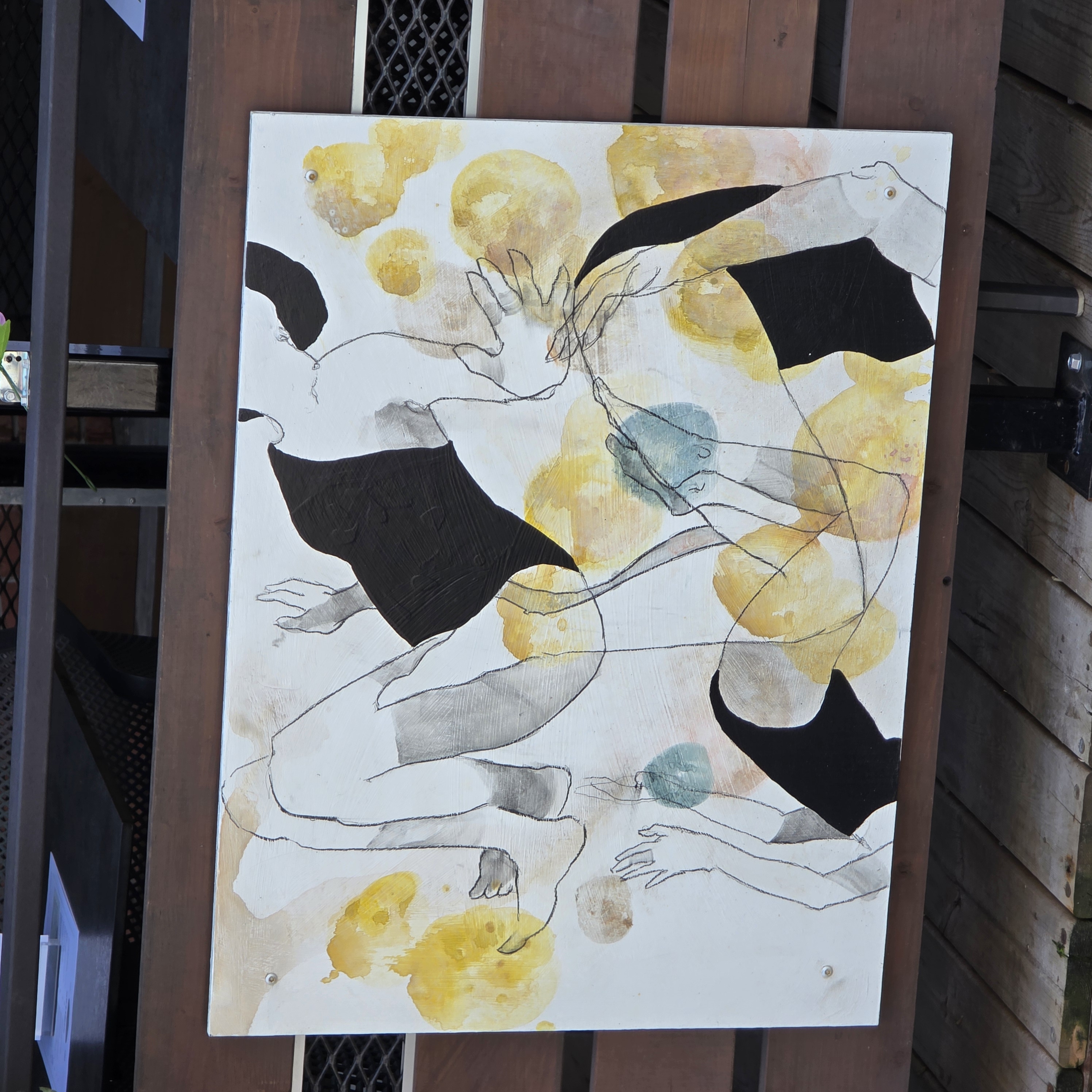 mural in Kitchener by artist unknown.