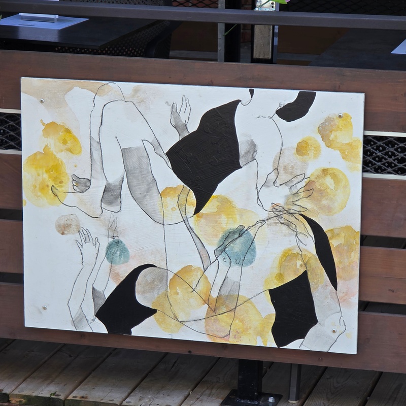 mural in Kitchener by artist unknown.
