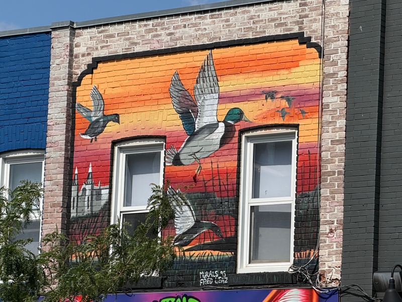 mural in Midland by artist unknown.