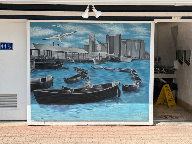 mural in Midland by artist unknown.