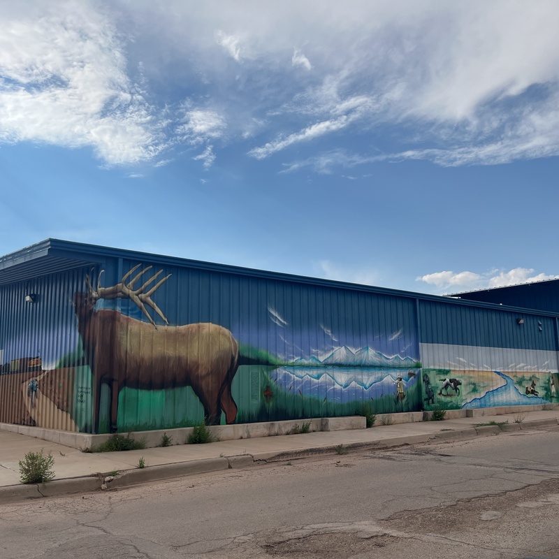 mural in Grants by artist unknown.