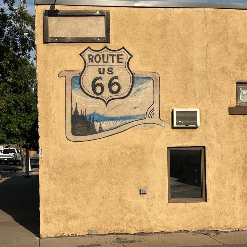 mural in Grants by artist unknown.
