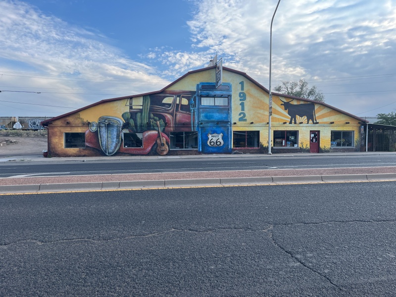 mural in Grants by artist unknown.